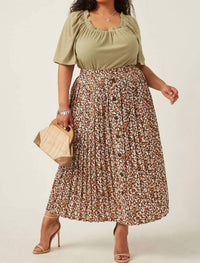 Hayden La - Perfectly Fall Skirt - Plus