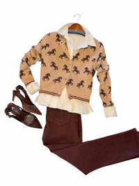 Heartloom - Astra Horse Cardigan