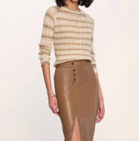 Heartloom - Charice Skirt - brown - clothing - knee - length - skirts