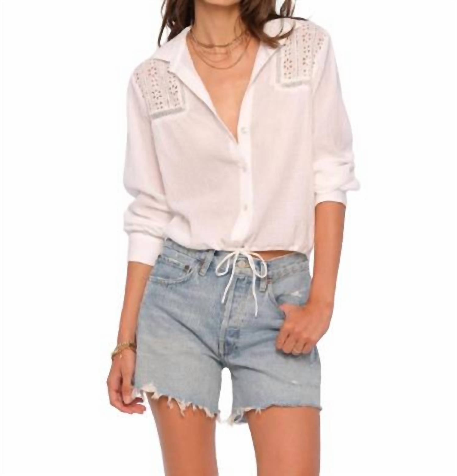 Heartloom - Dennis Shirt - beige - blouses - clothing