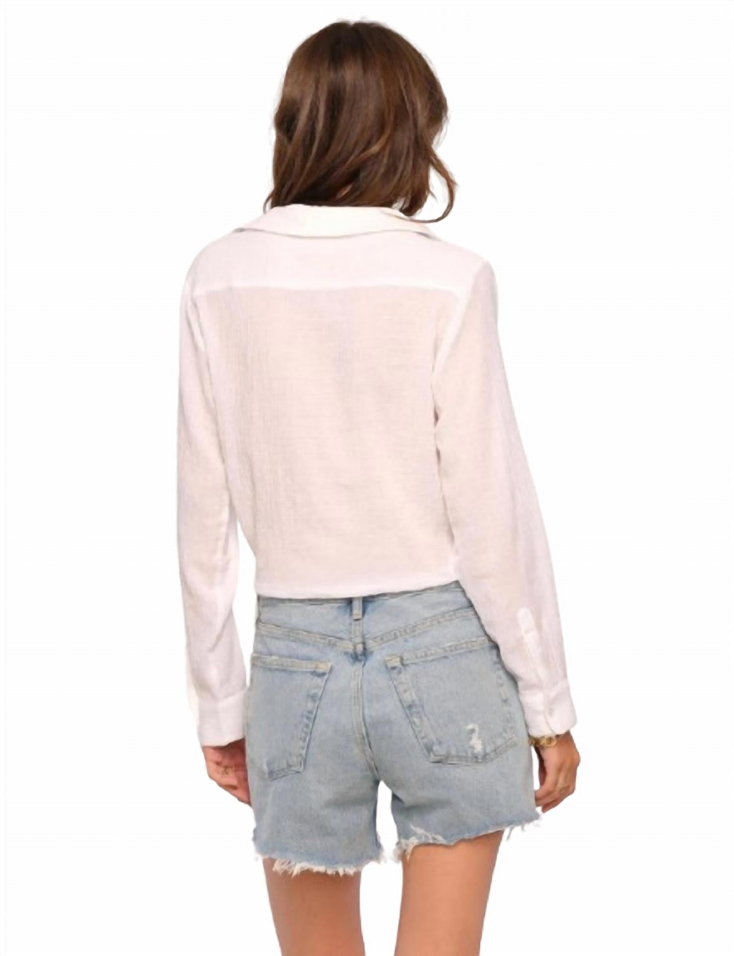 Heartloom - Dennis Shirt - beige - blouses - clothing