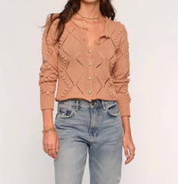 Heartloom - Flynn Cardigan - brown - cardigans - clothing