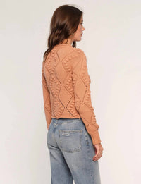 Heartloom - Flynn Cardigan - brown - cardigans - clothing