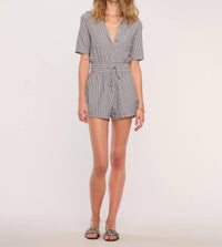Heartloom - Fontana Romper - blue - clothing - cotton - blend