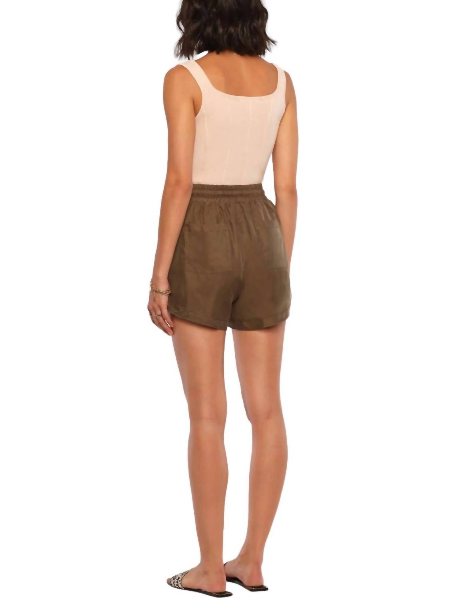 Heartloom - Ilaria Shorts - brown - cargos - clothing