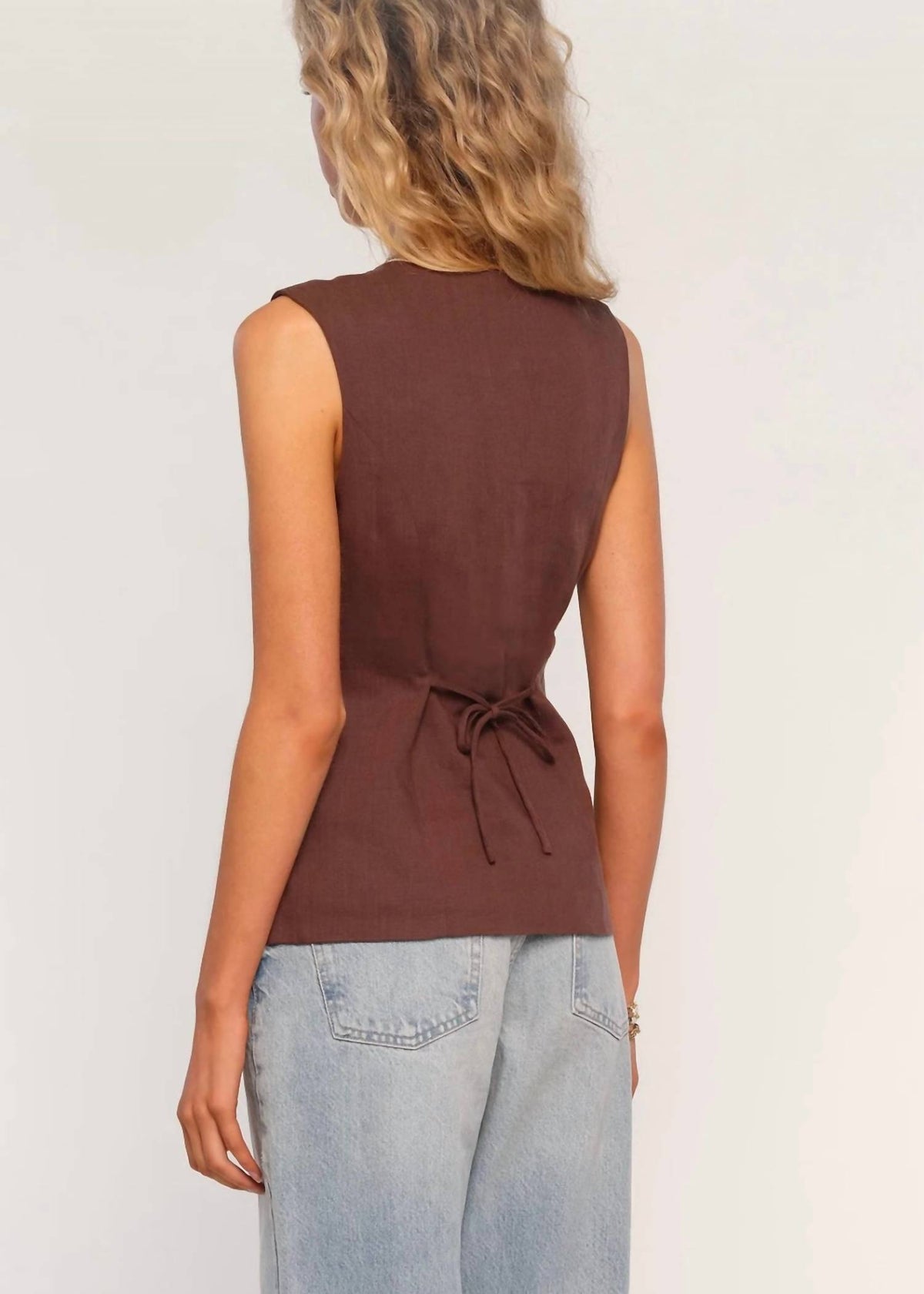 Heartloom - Josette Button Down Sleeveless Vest