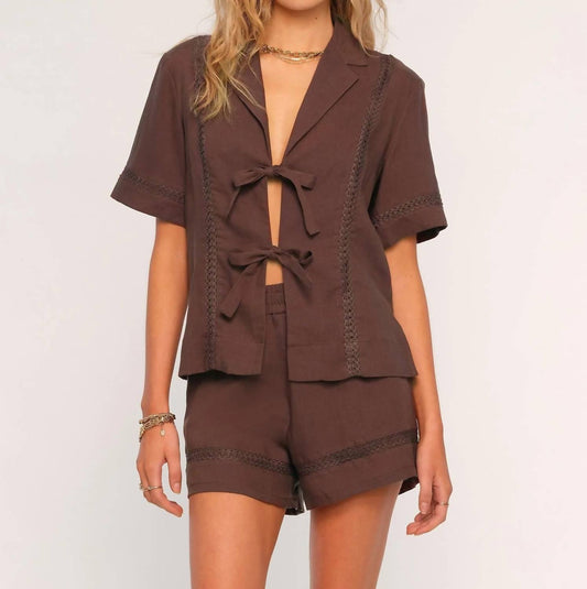 Heartloom - Lourdes Set - brown - clothing - loungewear