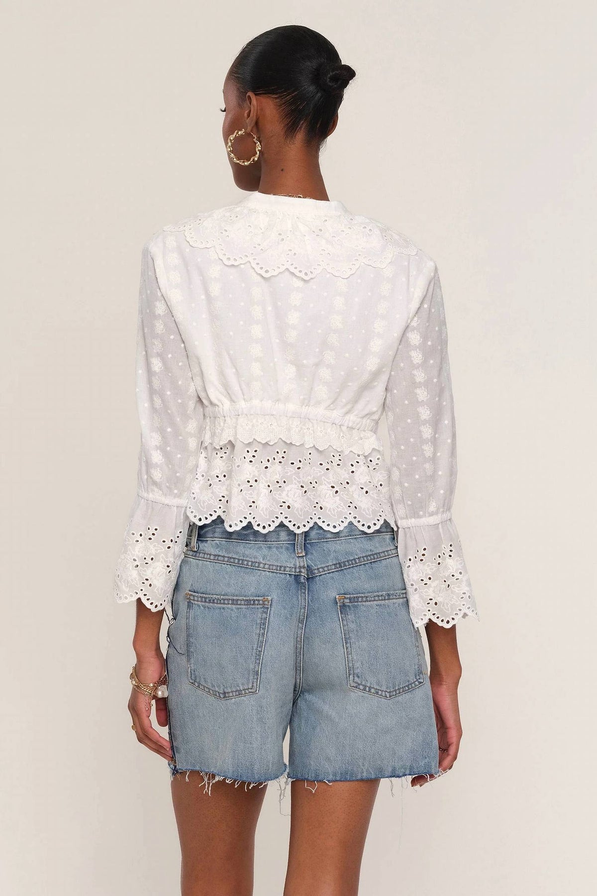 Heartloom - Meadow Cotton Eyelet Top
