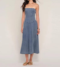 Heartloom - Ronan Strapless Midi Dress