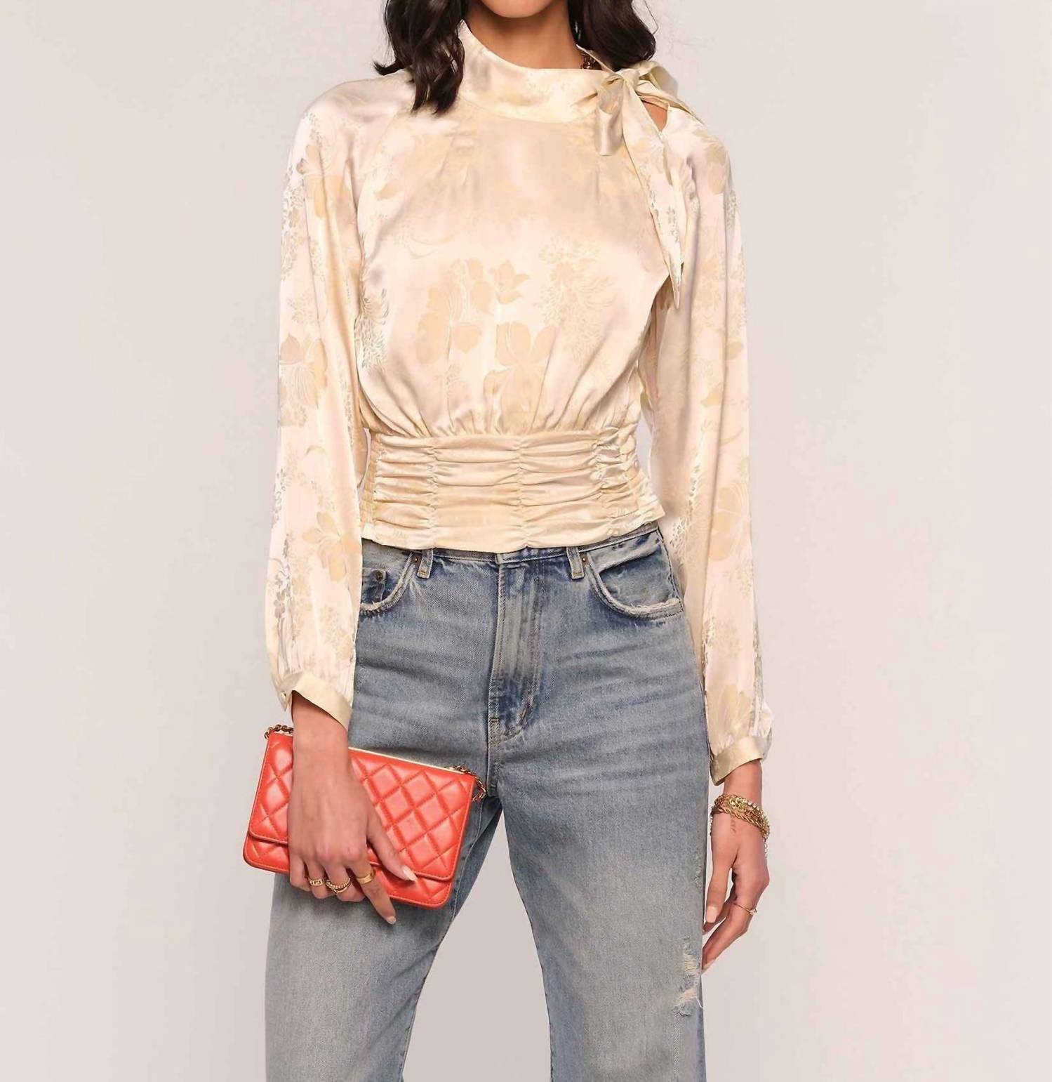 Heartloom - Tasmina Top - beige - blouses - clothing