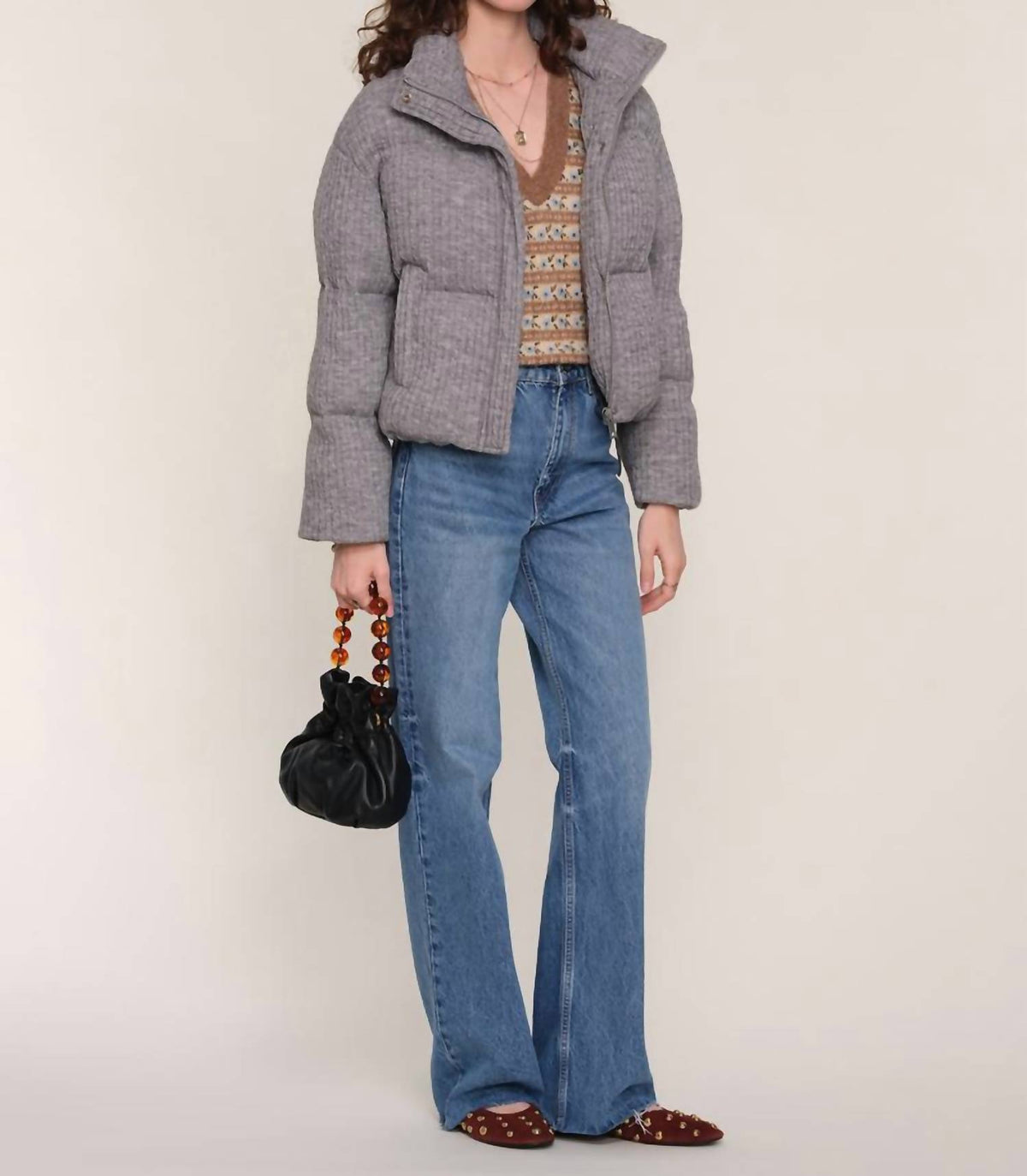 Heartloom - Tilney Knit Puffer Jacket