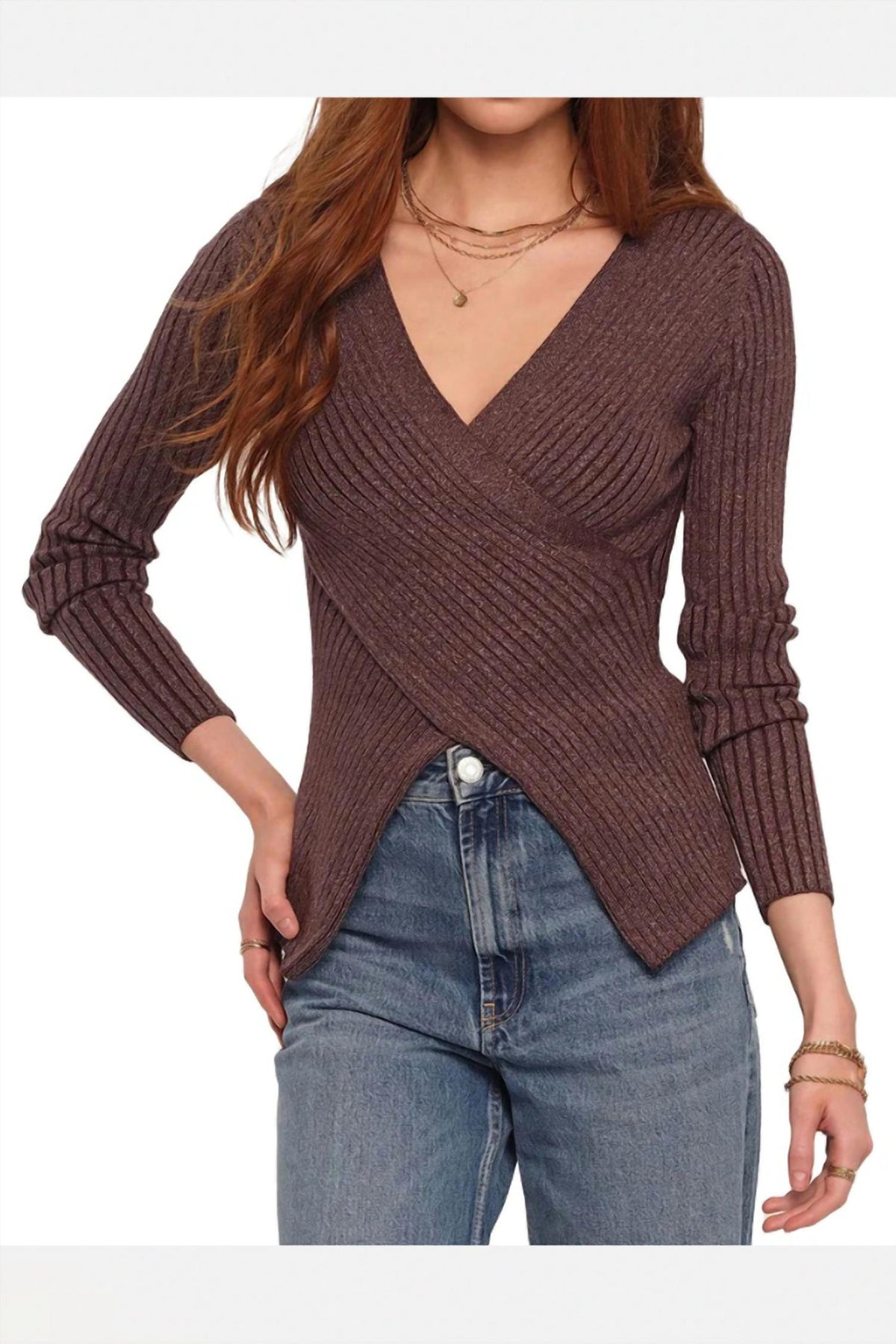 Heartloom - Tory Wrap Front Top