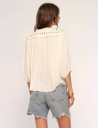 Heartloom - Ventura Top - beige - blouses - clothing