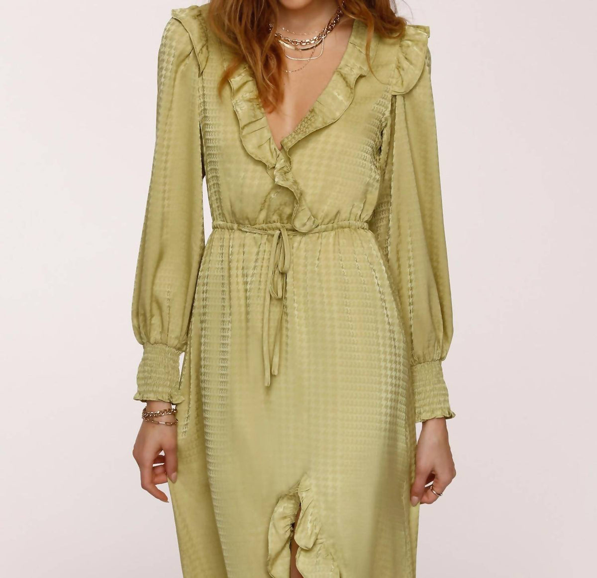 Heartloom - Warren V-neck Mididress