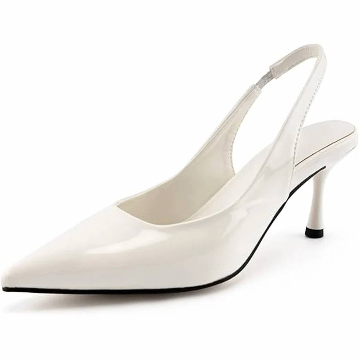 Heelchic - Women's Closed Toe Slingback Heels