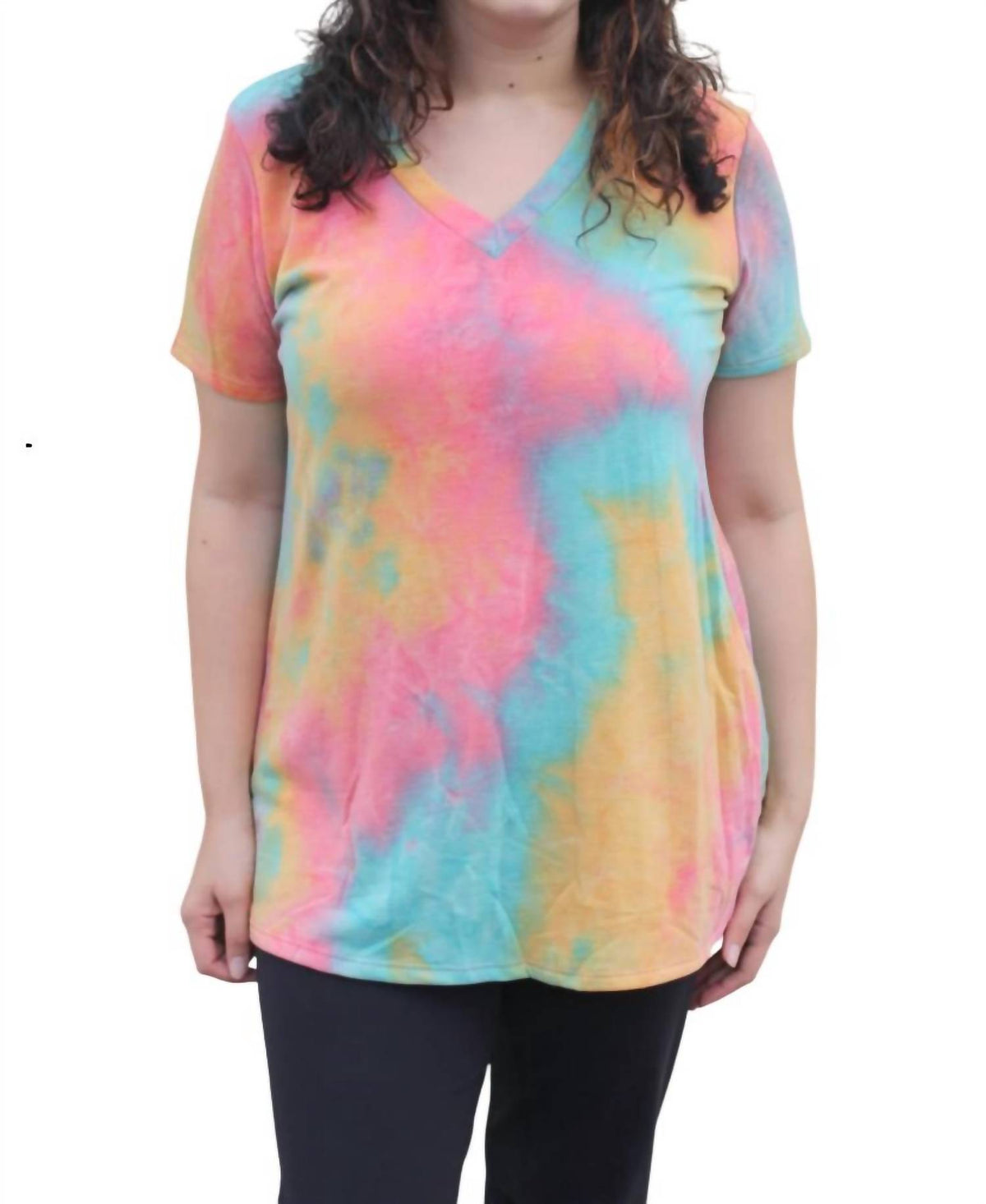 Heimish Usa - Mango Ginger Tie Dye Top