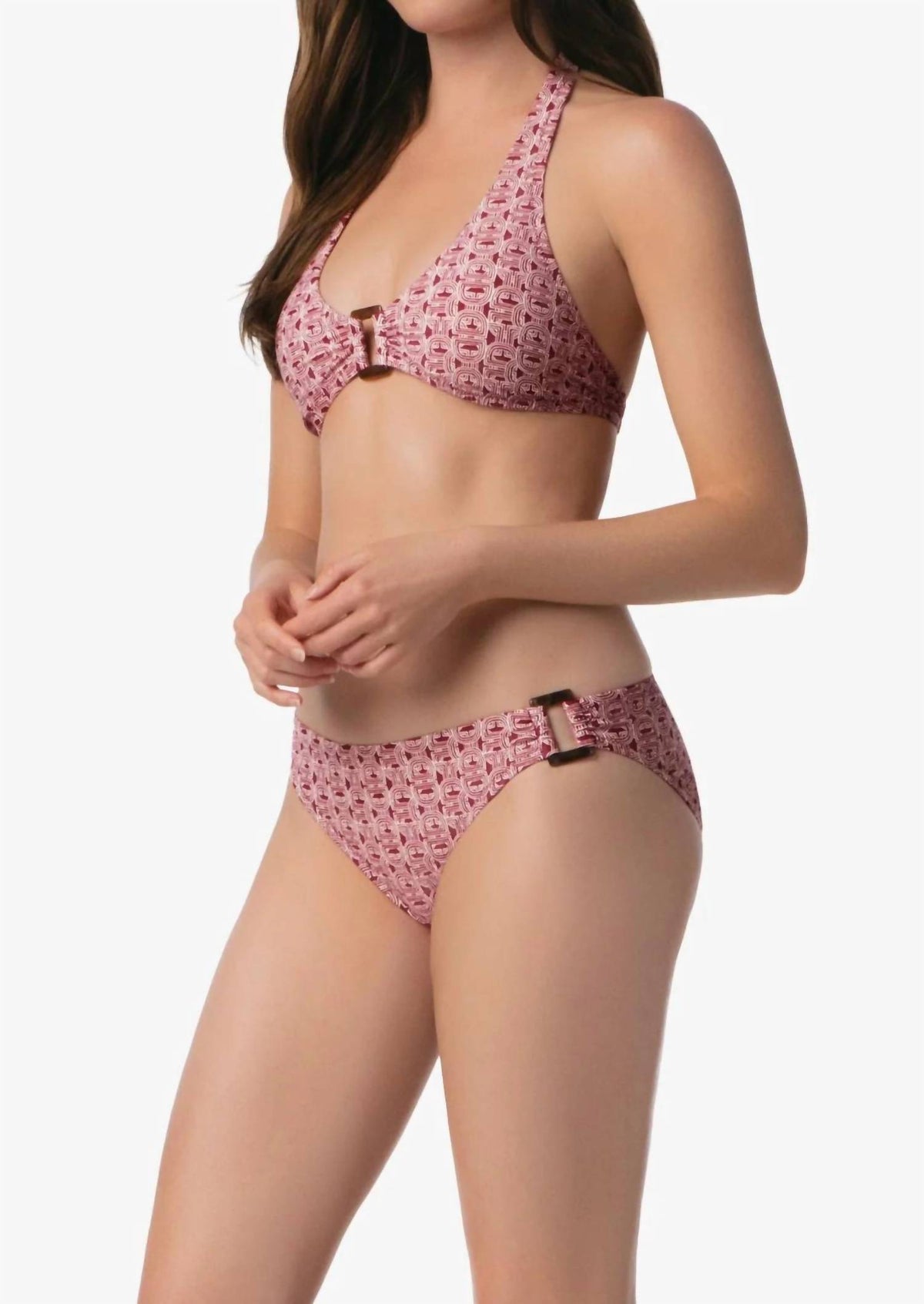 Helen Jon - Tortoise Hipster Bottom Bikini