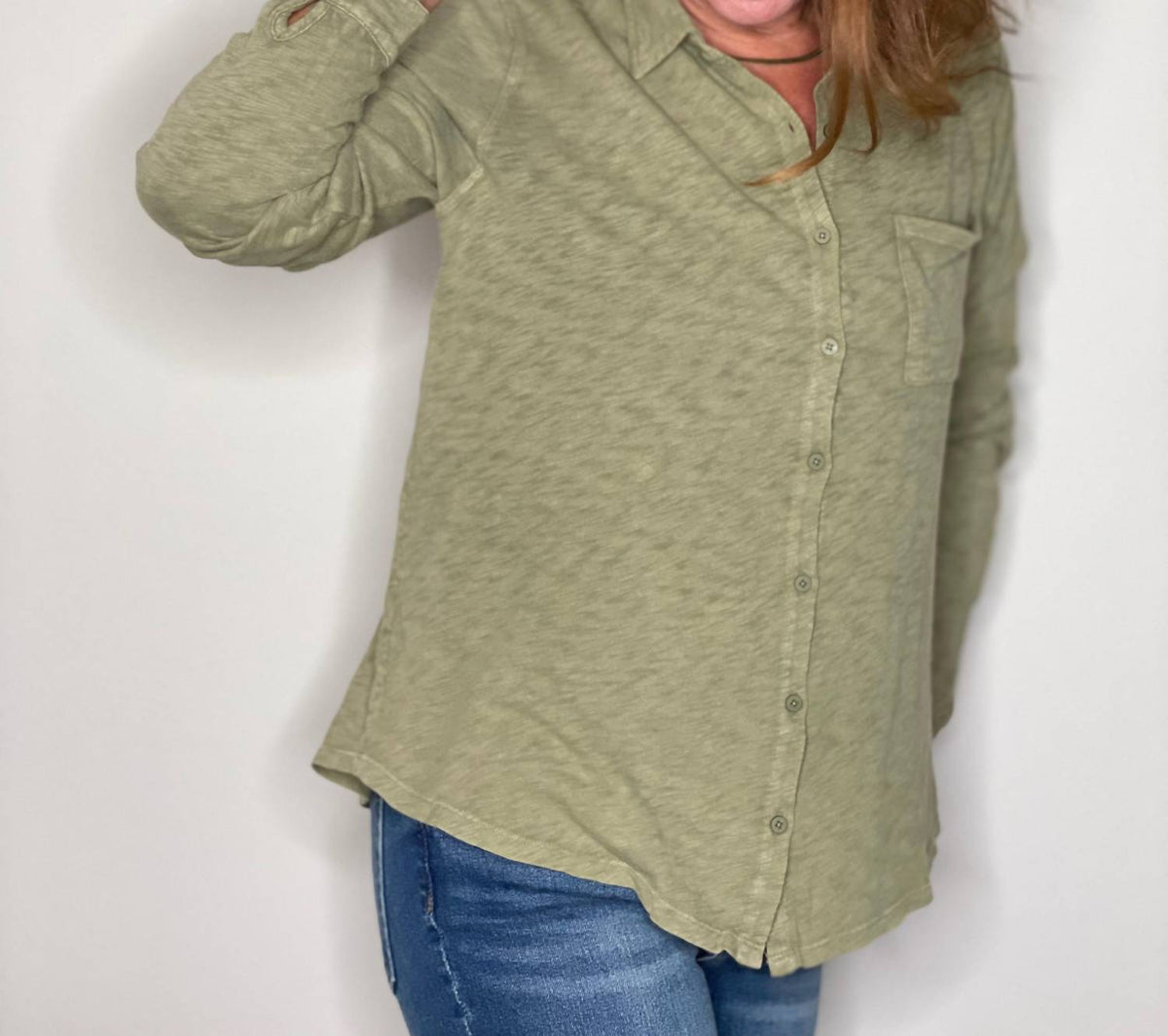 Hello Nite - Perfectly Soft Button Up Shirt