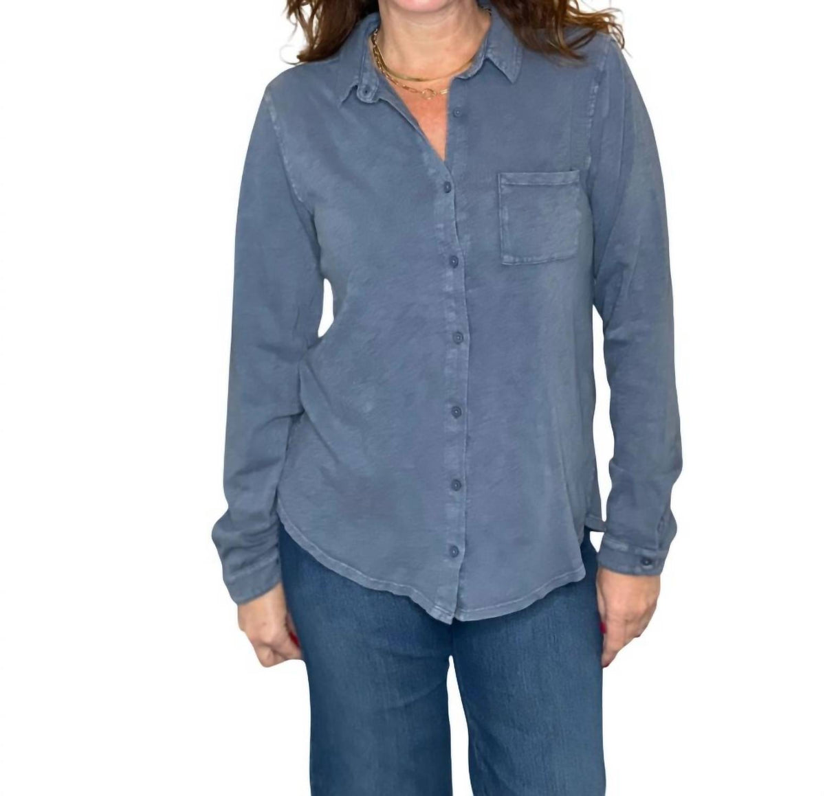 Hello Nite - Perfectly Soft Button Up Shirt