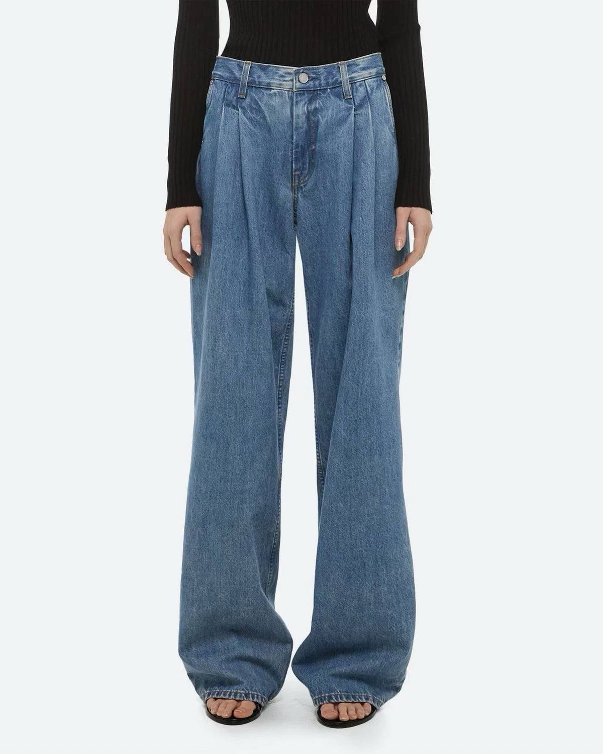 Helmut Lang - DOUBLE PLEATED JEAN