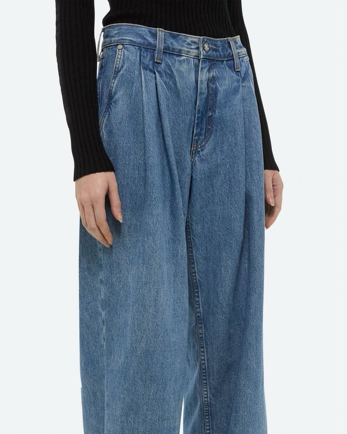 Helmut Lang - DOUBLE PLEATED JEAN