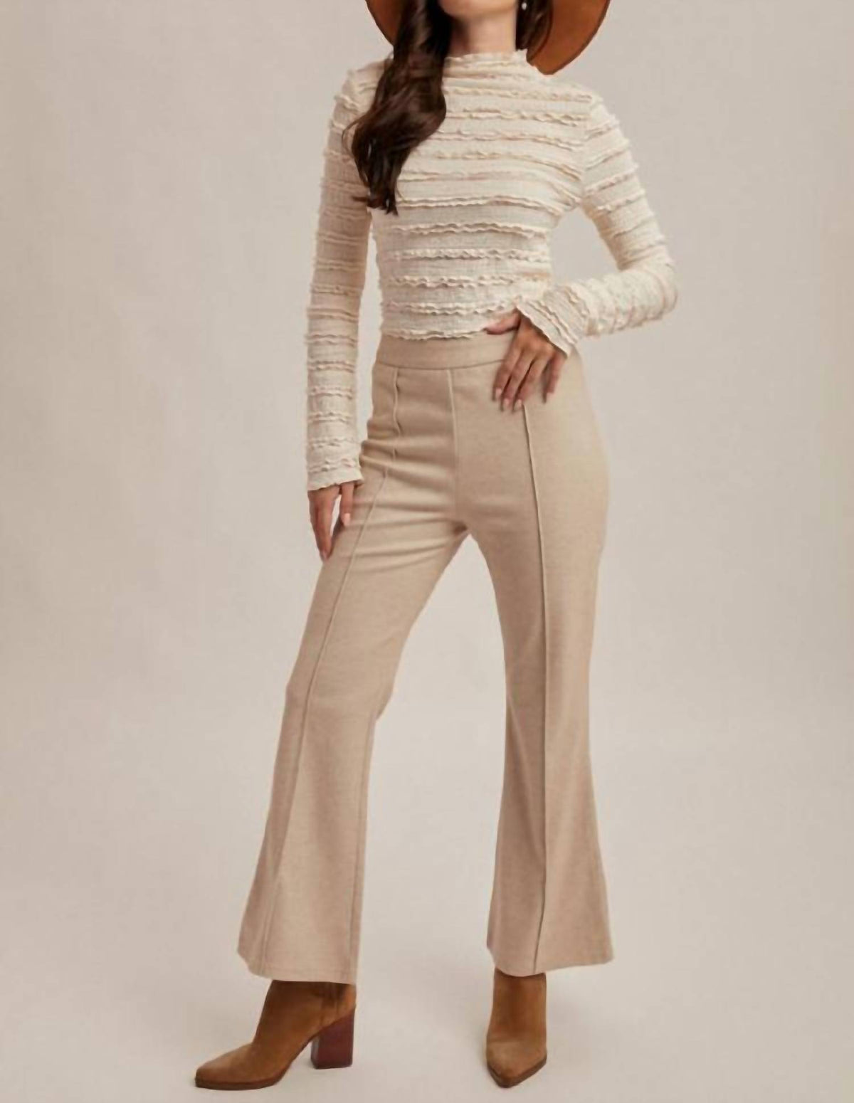 Hem & Thread - Brushed Flare Pant