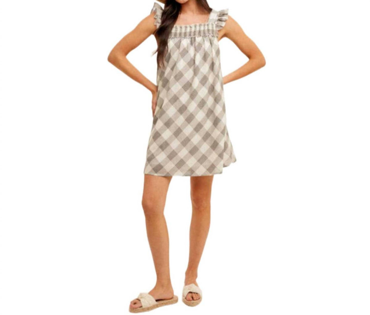 Hem & Thread - Check Me Out Dress