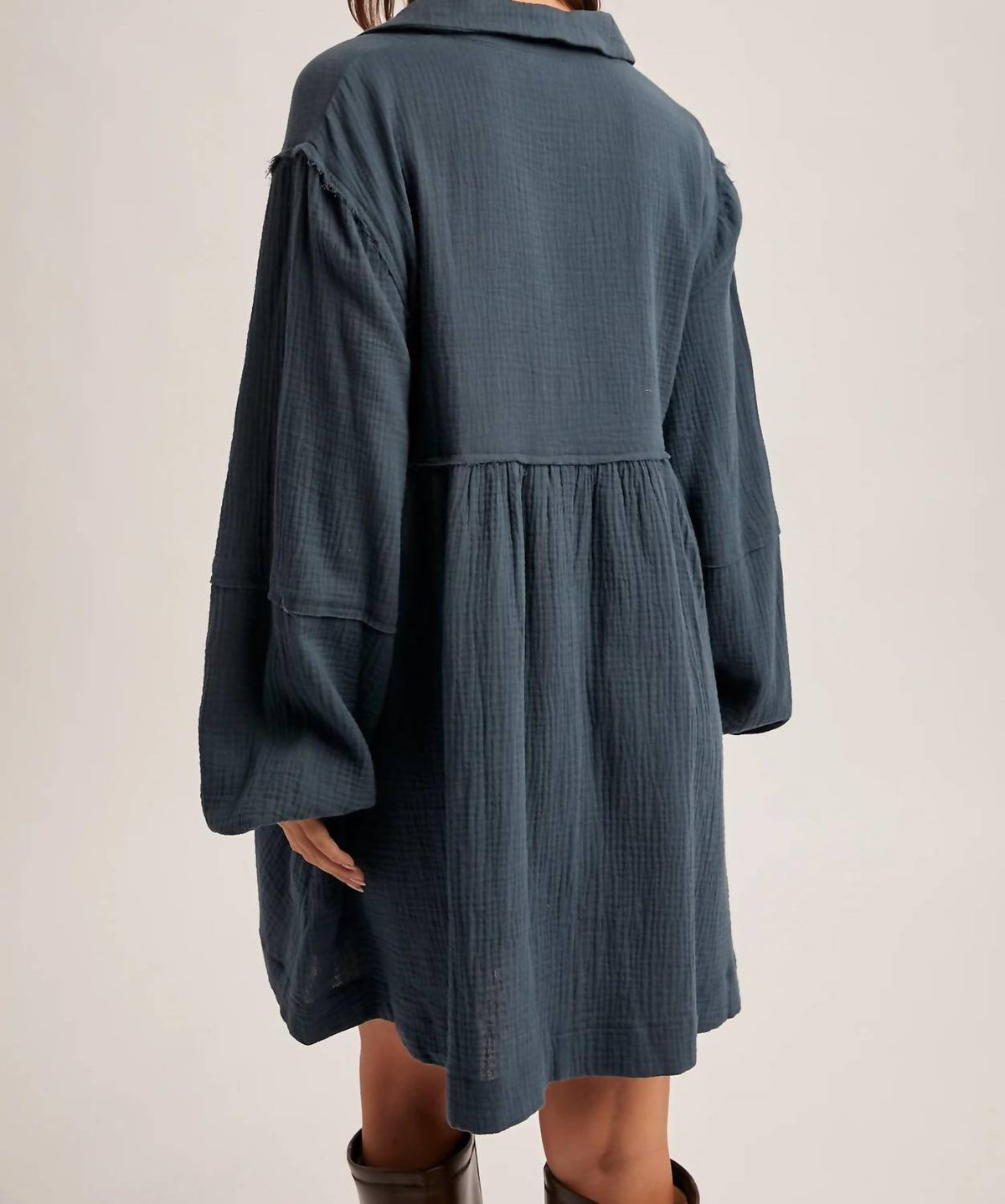 Hem & Thread - Collared Babydoll Dress