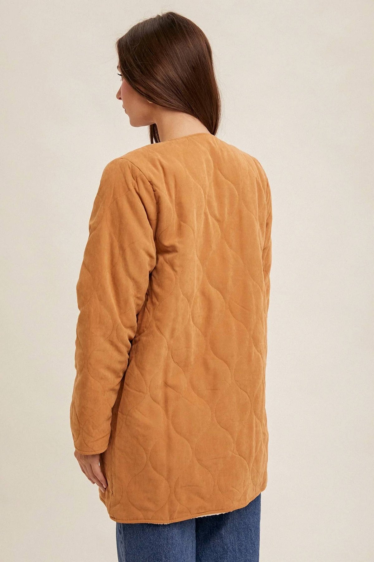 Hem & Thread - Fleece Lined Quilted Coat