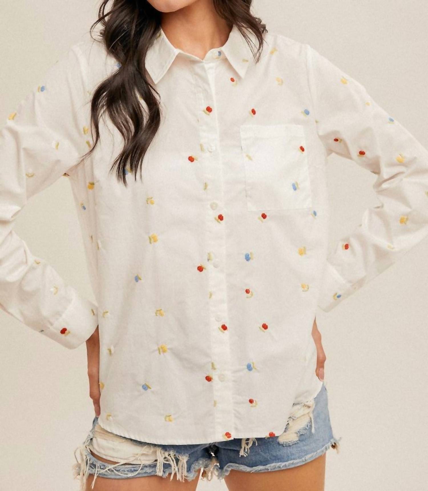 Hem & Thread - Flower Show Shirt - button - down - shirts - clothing - cotton