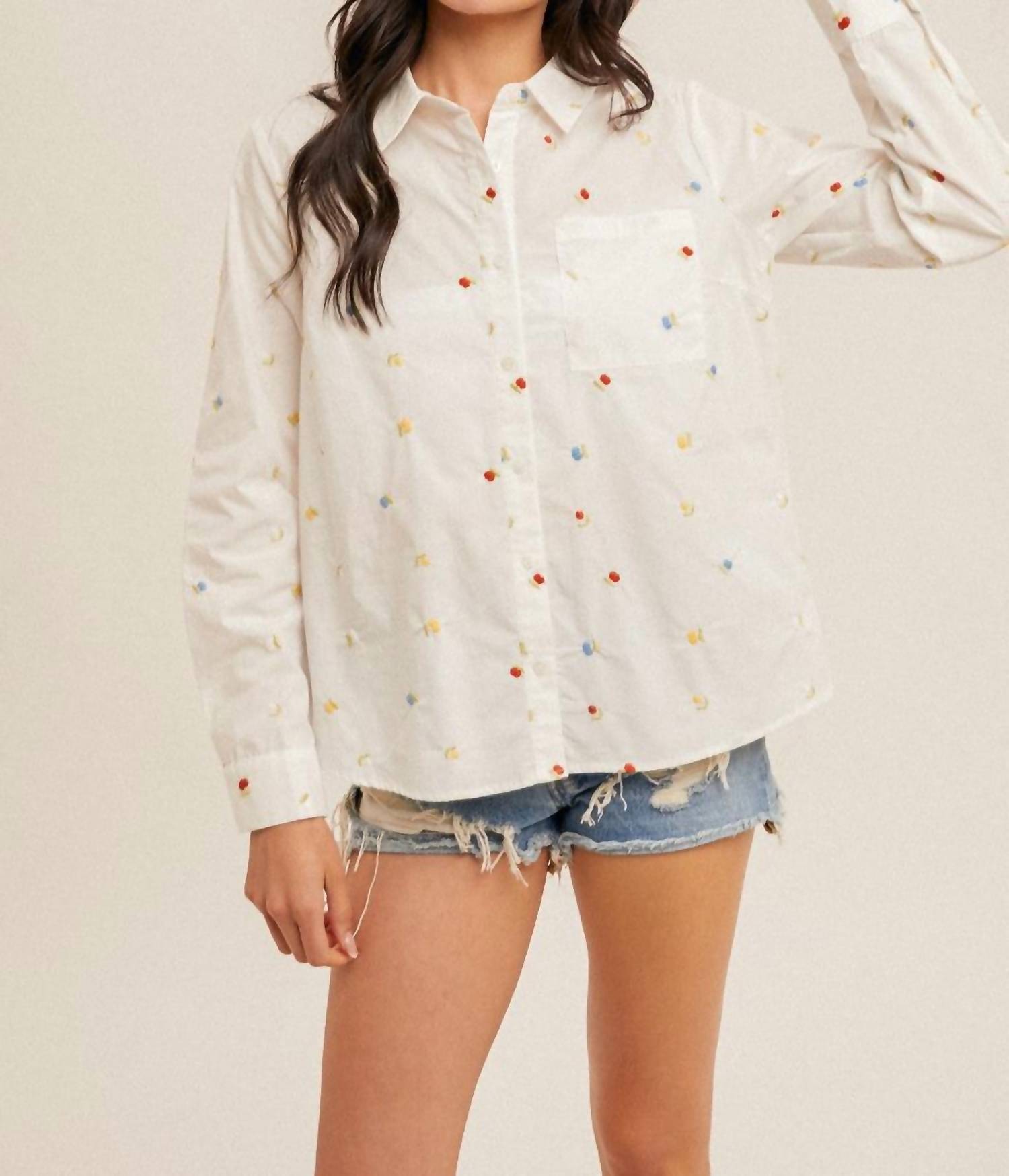 Hem & Thread - Flower Show Shirt - button - down - shirts - clothing - cotton