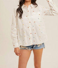 Hem & Thread - Flower Show Shirt - button - down - shirts - clothing - cotton