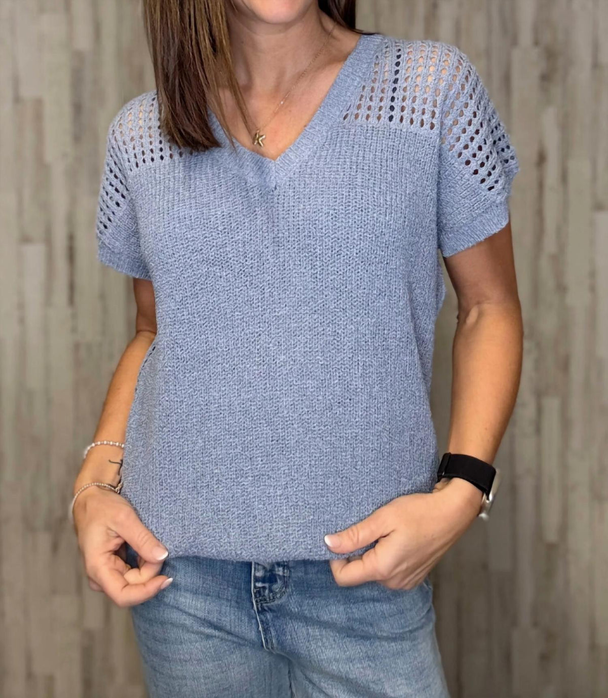 Hem & Thread - Hailey Fish Net Top