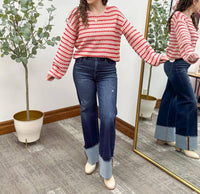 Hem & Thread - Heart Knit Sweater