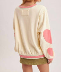 Hem & Thread - Heart Patch Sweatshirt