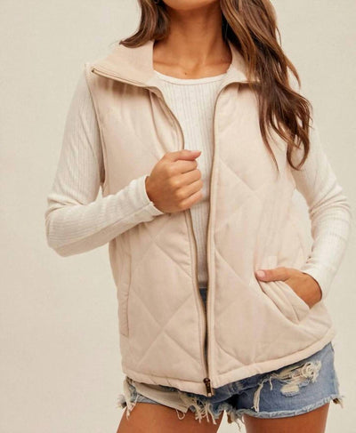 Hem & Thread - Necessary Zip Front Vest