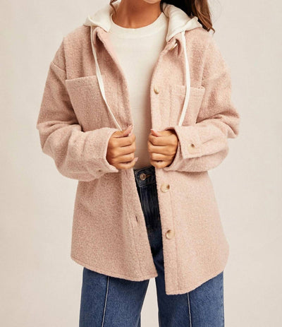 Hem & Thread - Oversized Hooded Shacket