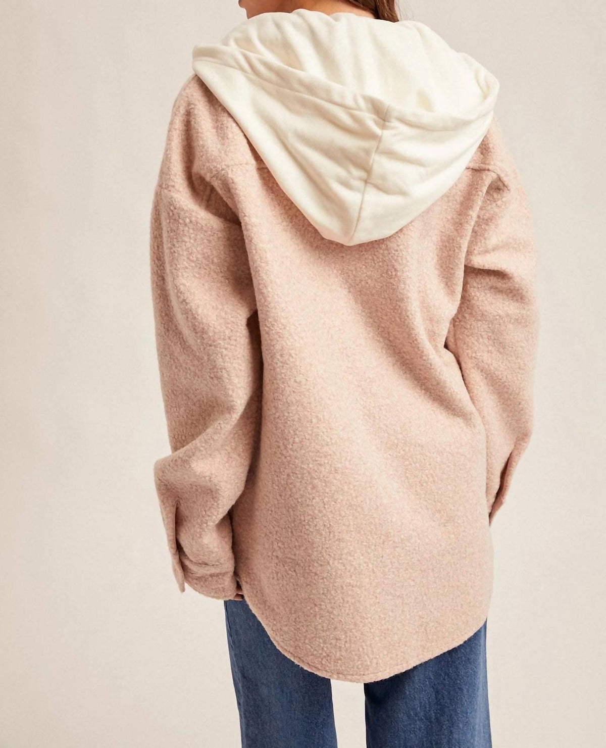 Hem & Thread - Oversized Hooded Shacket