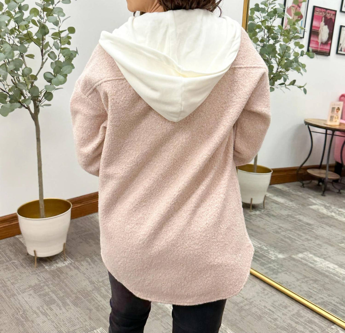 Hem & Thread - Oversized Hooded Shacket