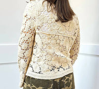 Hem & Thread - Seaside Breeze Crochet Jacket