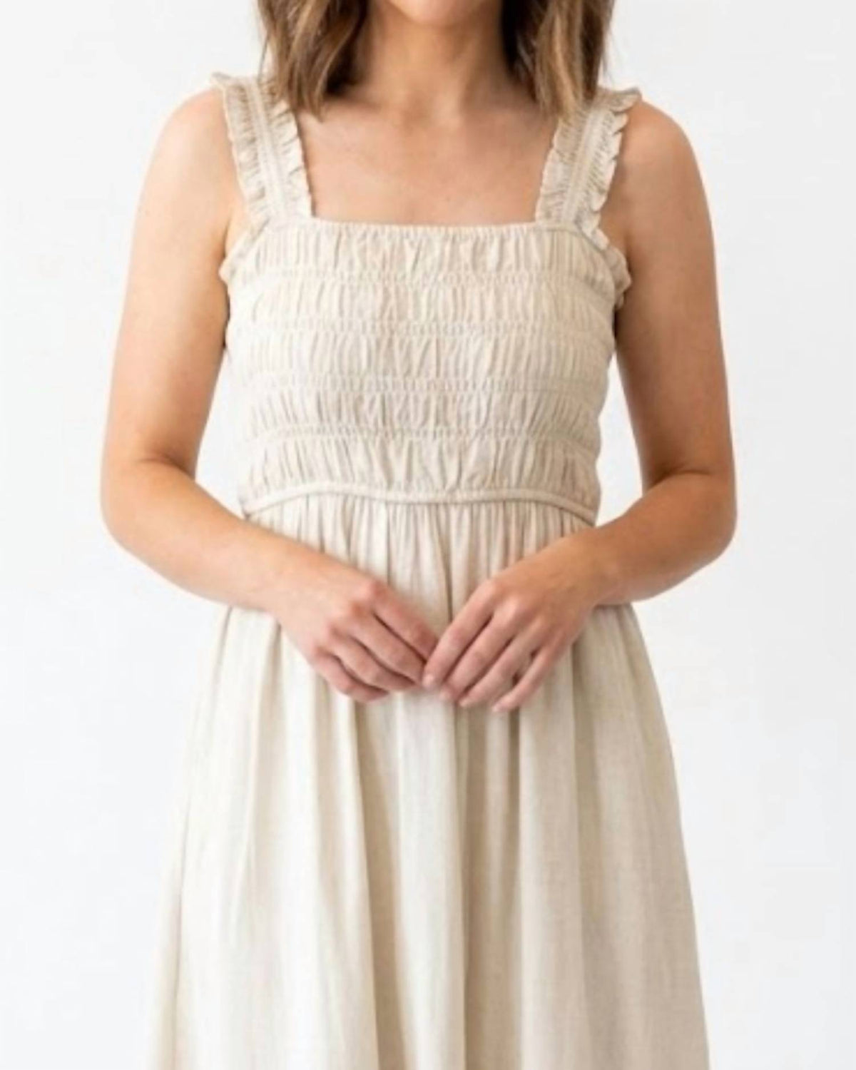 Hem & Thread - Smocked Midi Dress