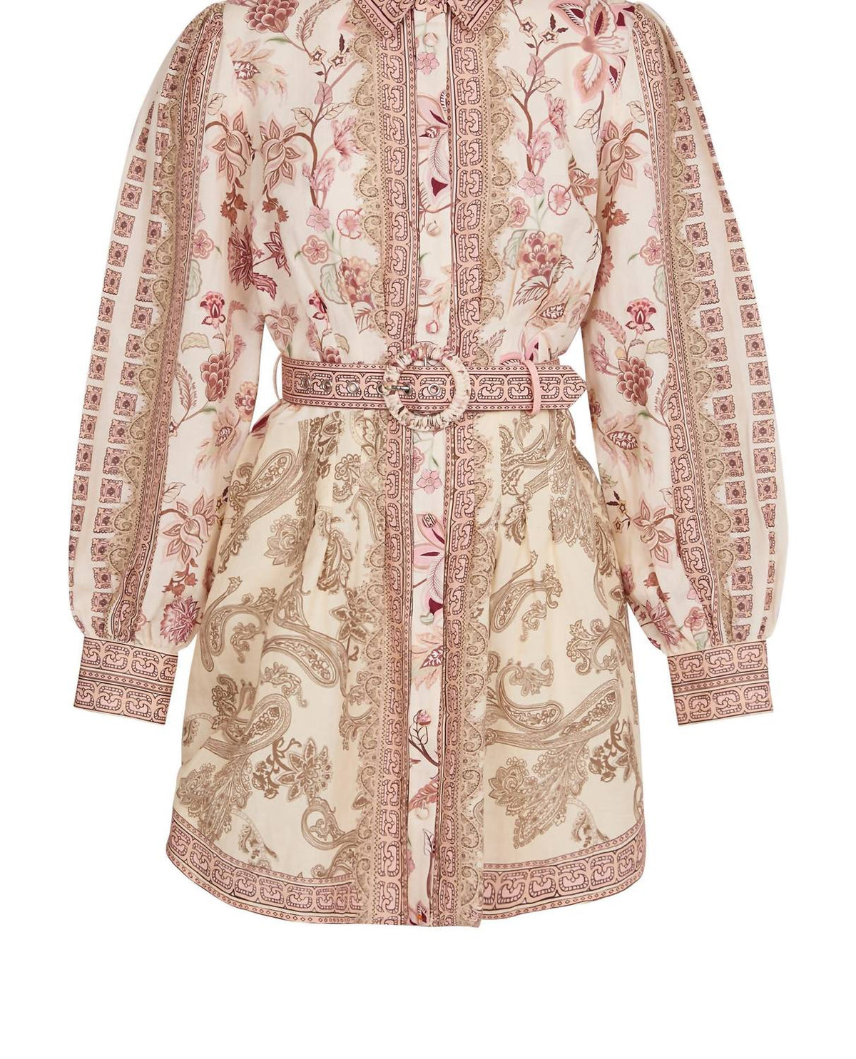 Hemant & Nandita - Dani Belted Mini Dress