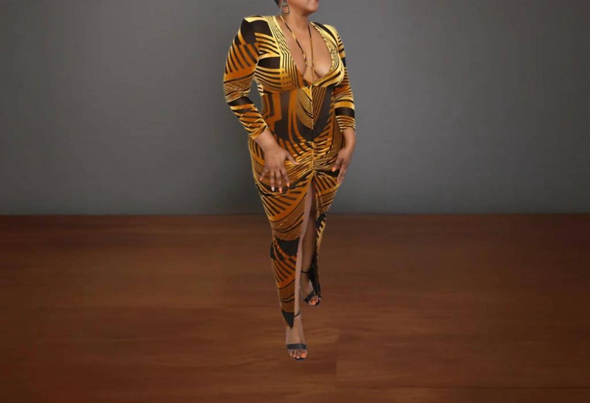 Her Botarri - Burnout Maxi Dress