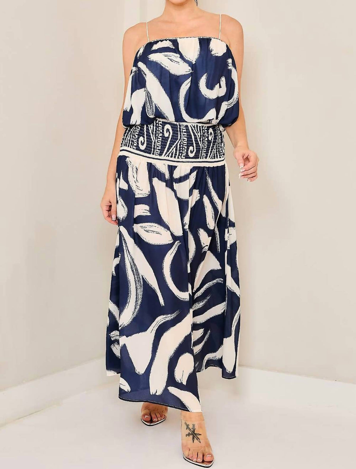 Her Botarri - Night Garden Top & Skirt Set