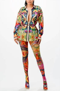 Her Bottari - Mesh Two Piece Set