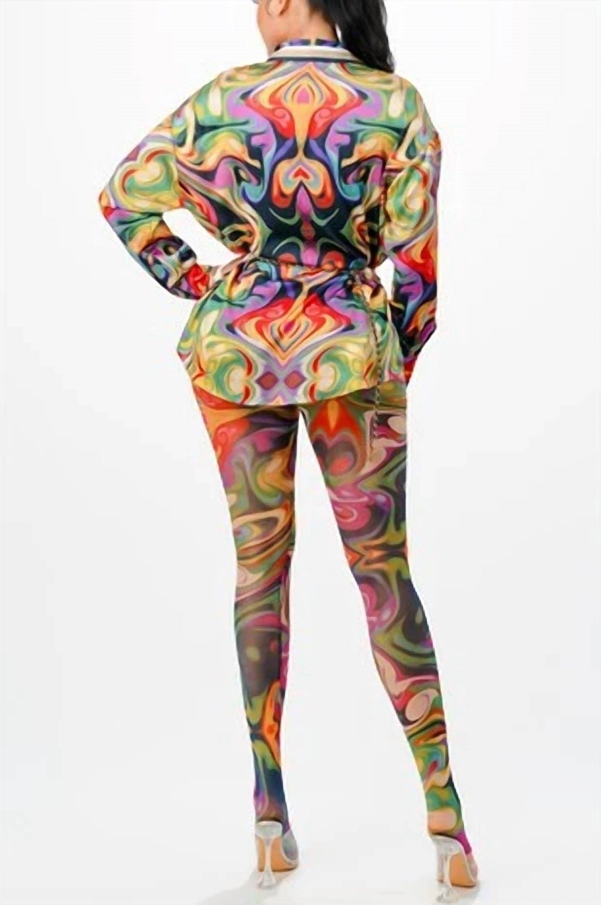 Her Bottari - Mesh Two Piece Set