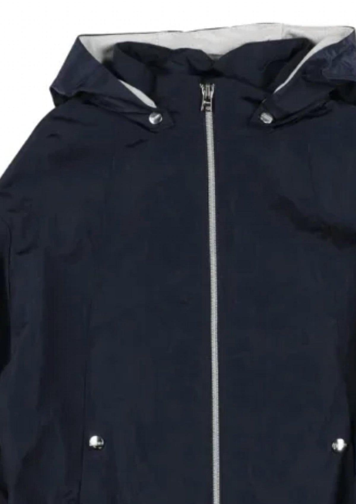 Herno - Boys Crinkle Effect Hooded Jacket