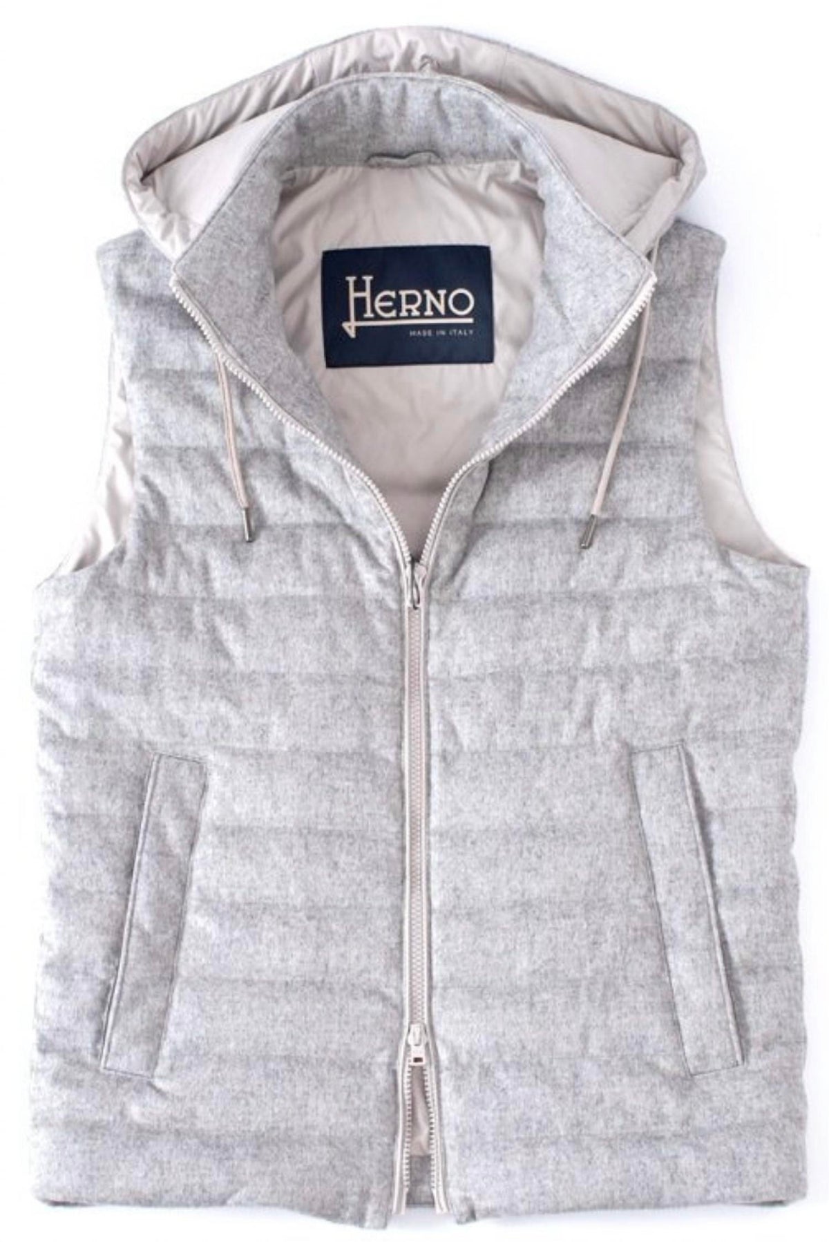 Herno - Men's Cashmere & Silk Down Vest
