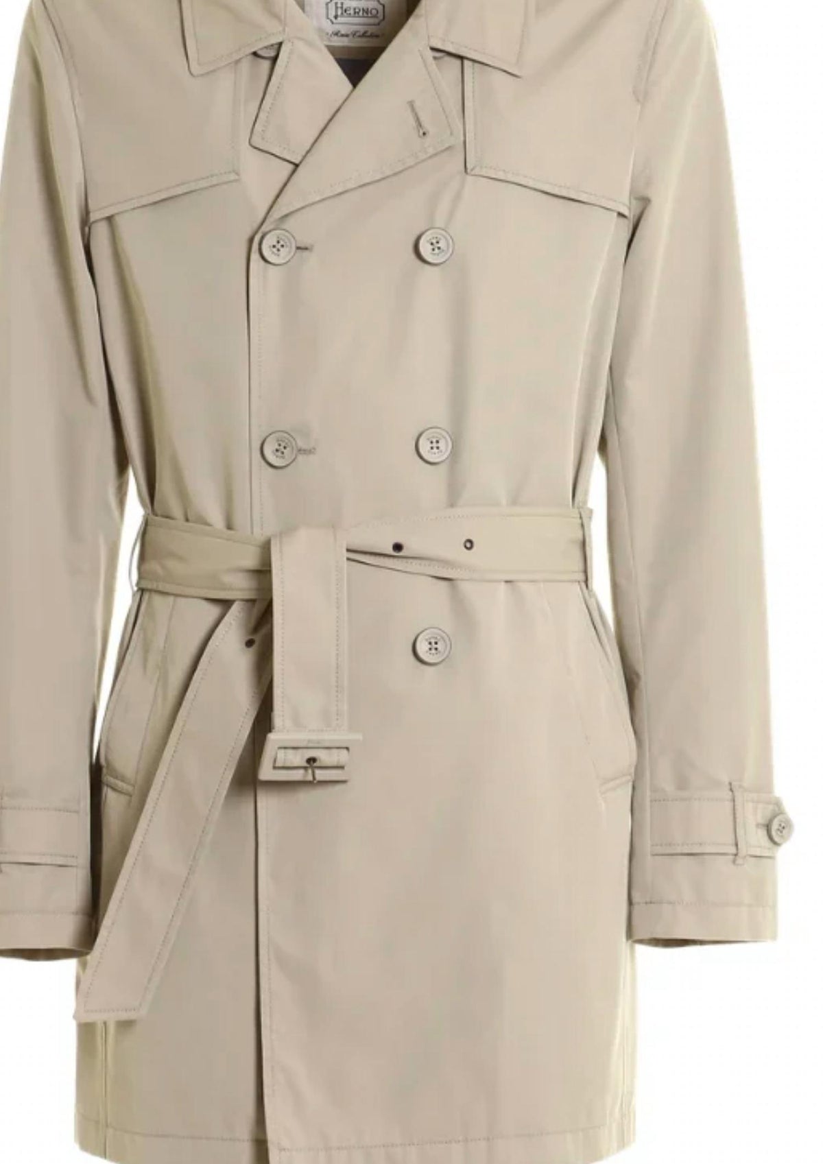 Herno - Men's Classic Collar Pea Coat
