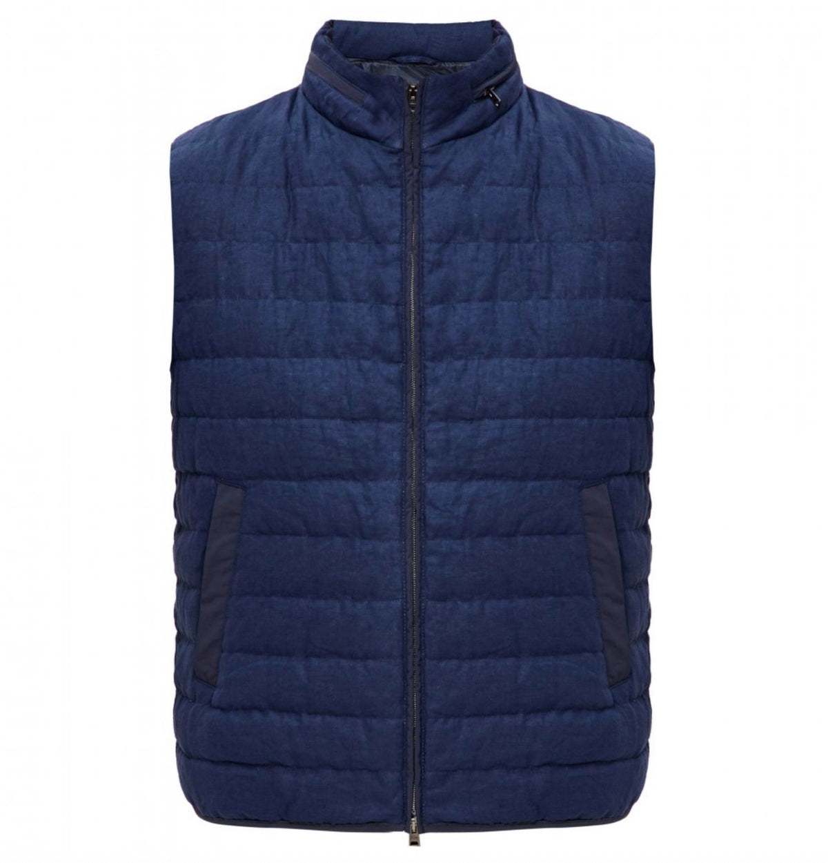 Herno - Men's Lino and Plaster Woven Vest